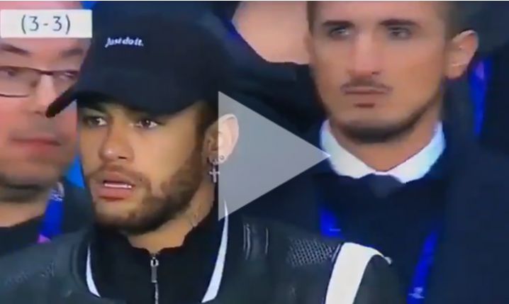 REAKCJA Neymara na gola Rashforda na 3-1! :D [VIDEO]